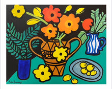 Load image into Gallery viewer, Still Life with Poppies and Lemons