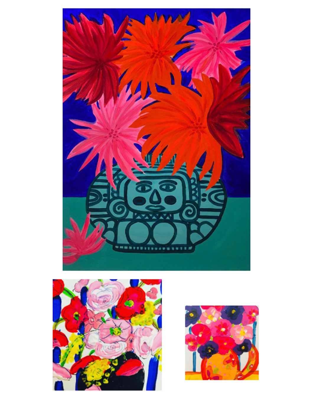 Floral Painting Size Options